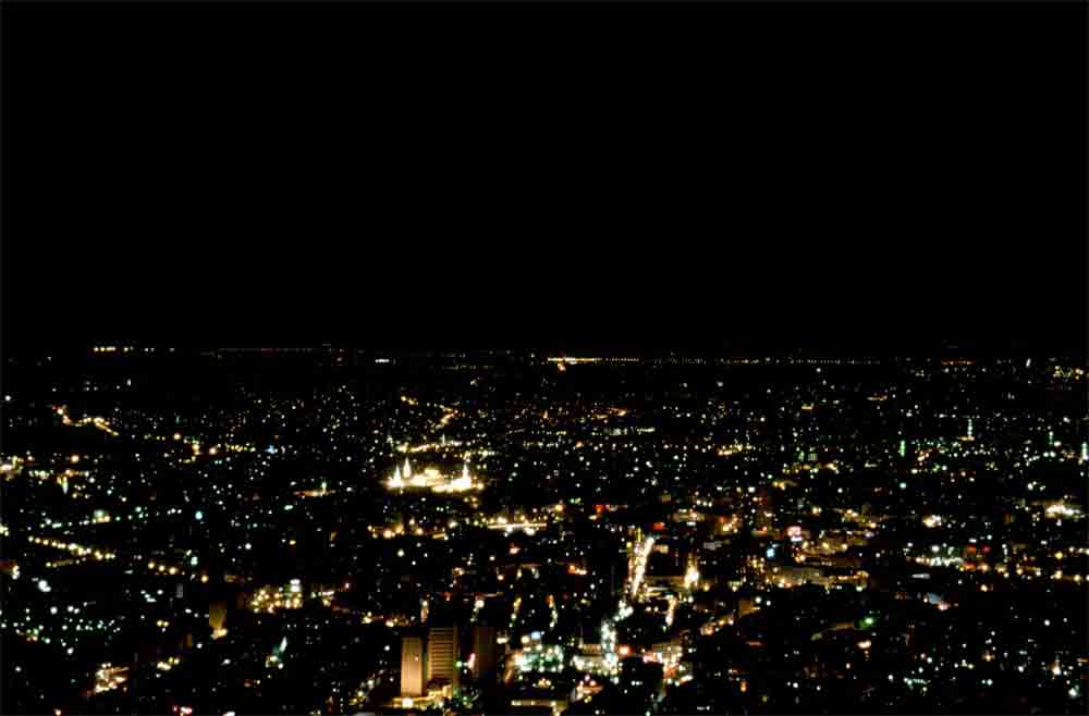 08 - Siria - Damasco, panoramica nocturna